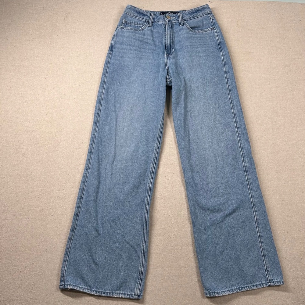 Hollister Women's High Rise Jeans - Medium Blue